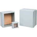 Pentair Equipment Protection Hoffman D664CHSCFGWP WiFi Cab, Type 4X, Window Door, 6.00x6.00x4.00, Fiberglass D664CHSCFGWP